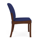 Weston Waiting Reception Armless Guest Chair Wood Frame