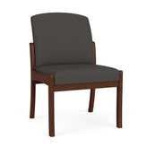 Weston Waiting Reception Armless Guest Chair Wood Frame