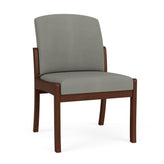 Weston Waiting Reception Armless Guest Chair Wood Frame