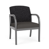 Weston Waiting Reception Wide Guest Chair Wood Frame