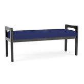 Weston Waiting Reception 2 Seat Bench Wood Frame