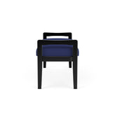 Weston Waiting Reception 2 Seat Bench Wood Frame