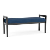 Weston Waiting Reception 2 Seat Bench Wood Frame