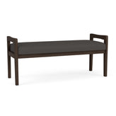 Weston Waiting Reception 2 Seat Bench Wood Frame