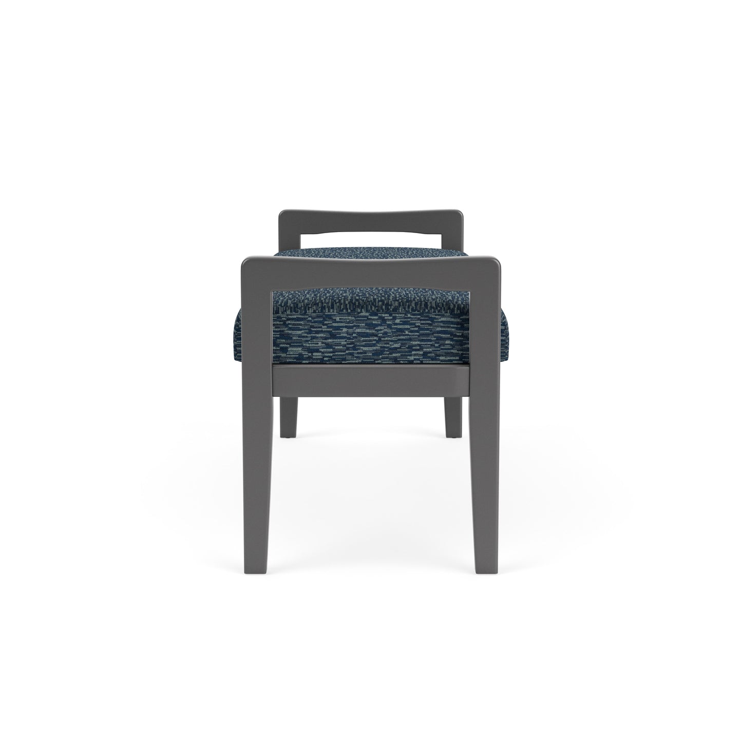 Weston Waiting Reception 2 Seat Bench Wood Frame