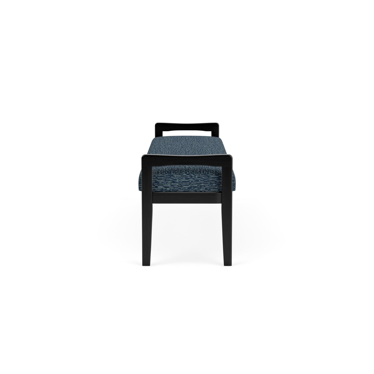 Weston Waiting Reception 3 Seat Bench Wood Frame