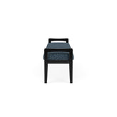 Weston Waiting Reception 3 Seat Bench Wood Frame