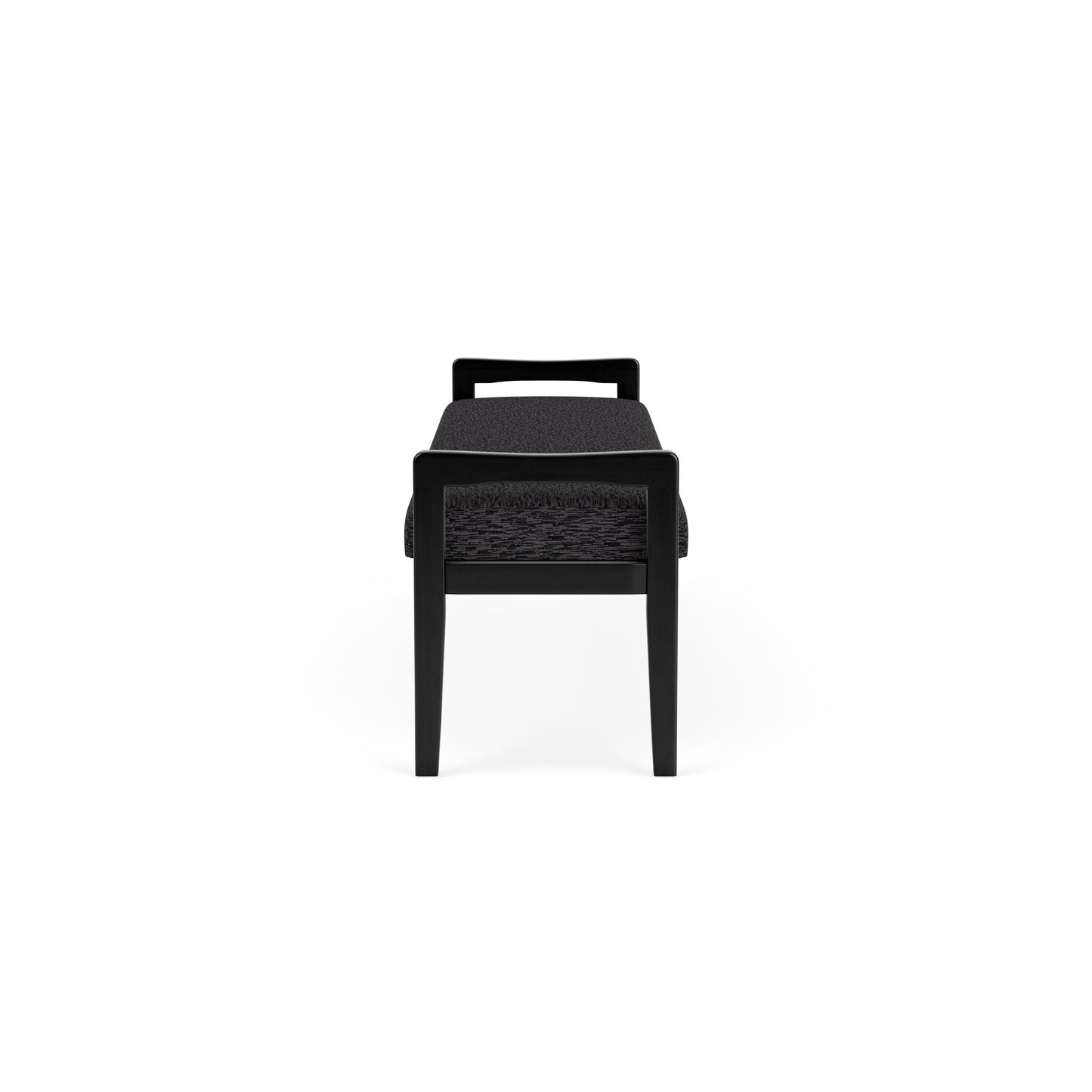 Weston Waiting Reception 3 Seat Bench Wood Frame