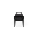 Weston Waiting Reception 3 Seat Bench Wood Frame