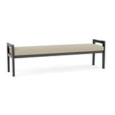 Weston Waiting Reception 3 Seat Bench Wood Frame