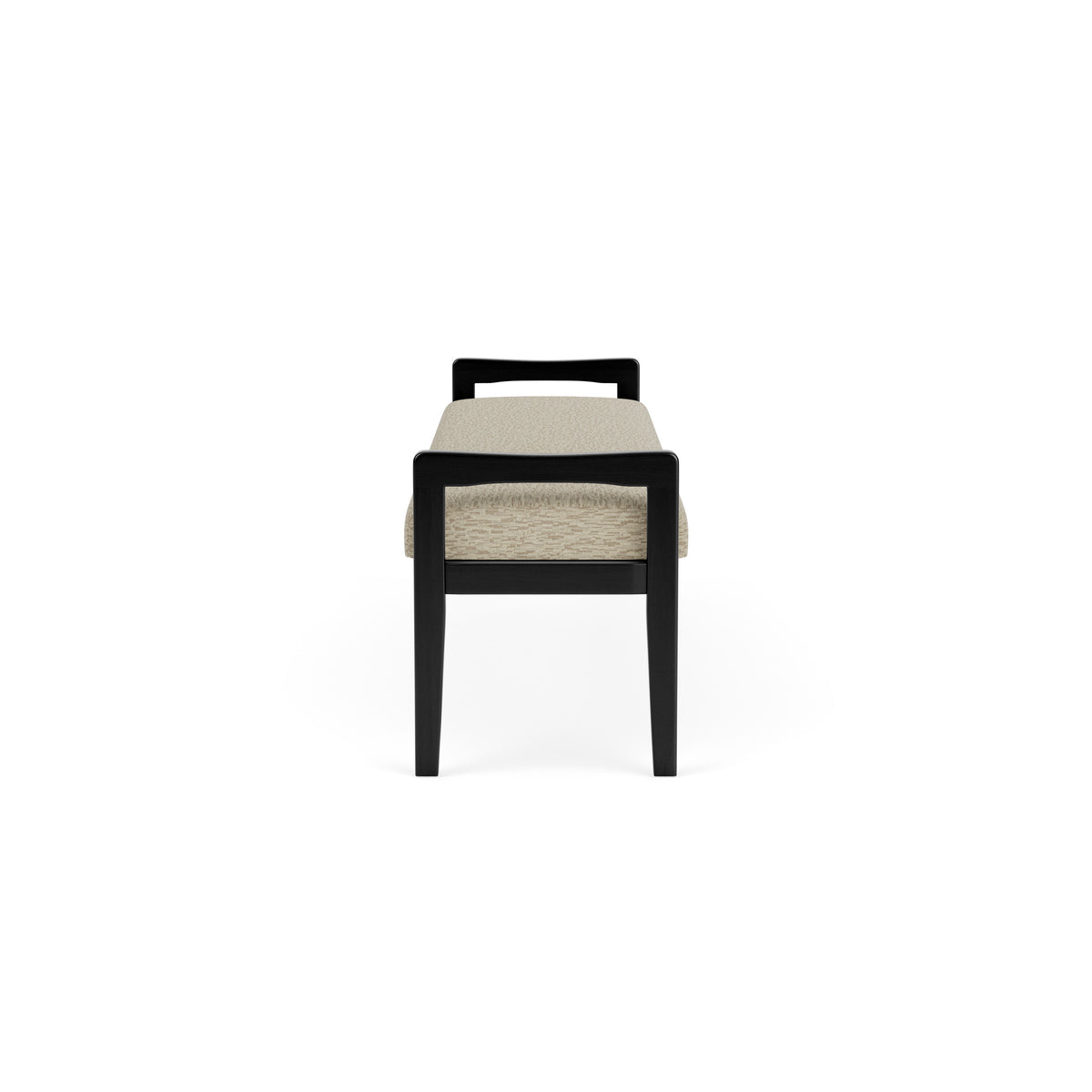 Weston Waiting Reception 3 Seat Bench Wood Frame