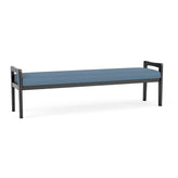 Weston Waiting Reception 3 Seat Bench Wood Frame