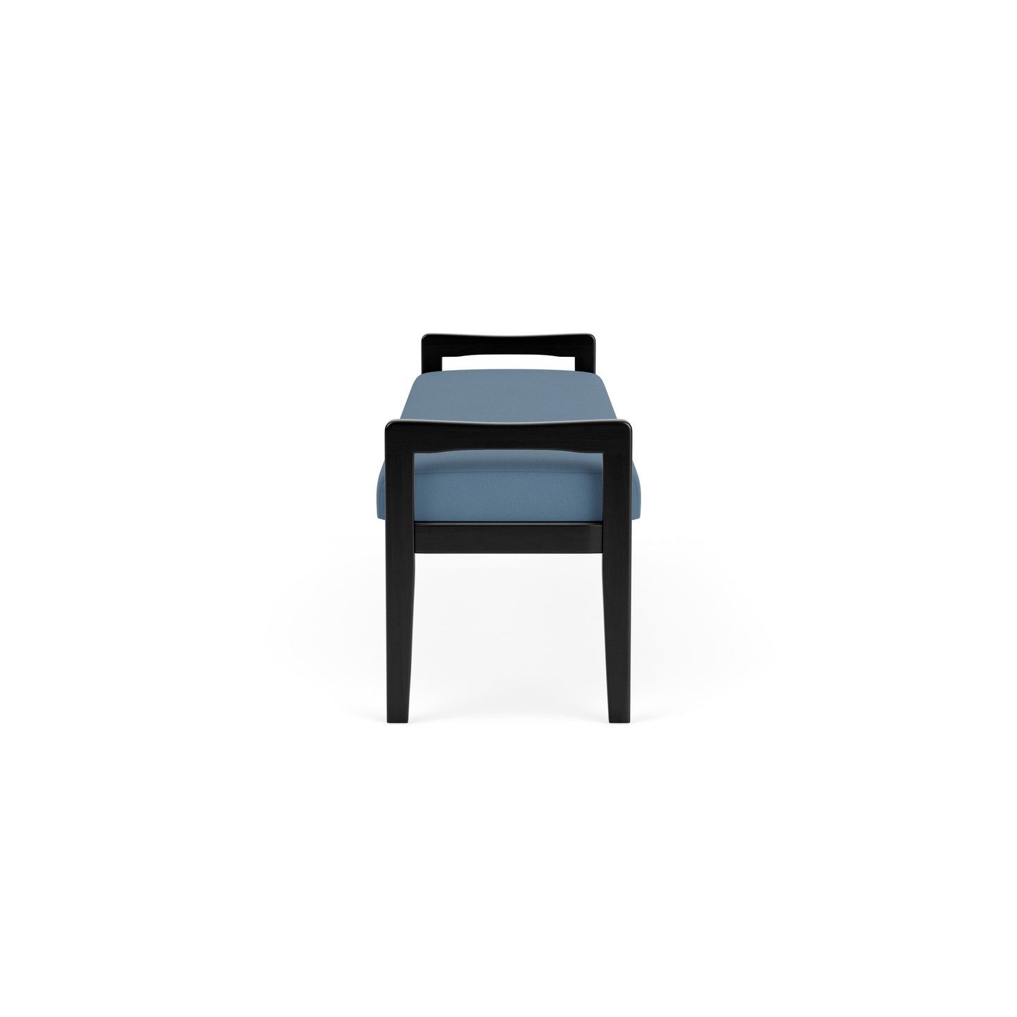 Weston Waiting Reception 3 Seat Bench Wood Frame
