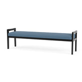 Weston Waiting Reception 3 Seat Bench Wood Frame