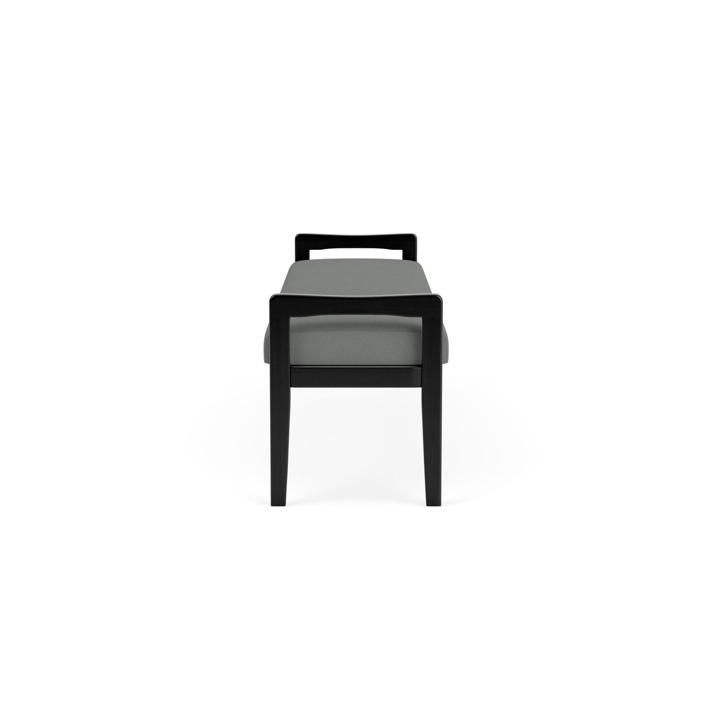 Weston Waiting Reception 3 Seat Bench Wood Frame