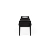 Weston Waiting Reception 3 Seat Bench Wood Frame