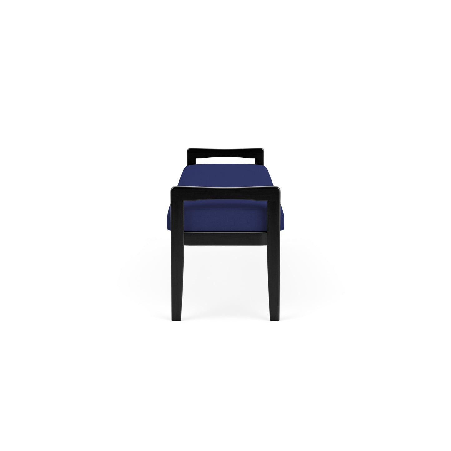 Weston Waiting Reception 3 Seat Bench Wood Frame