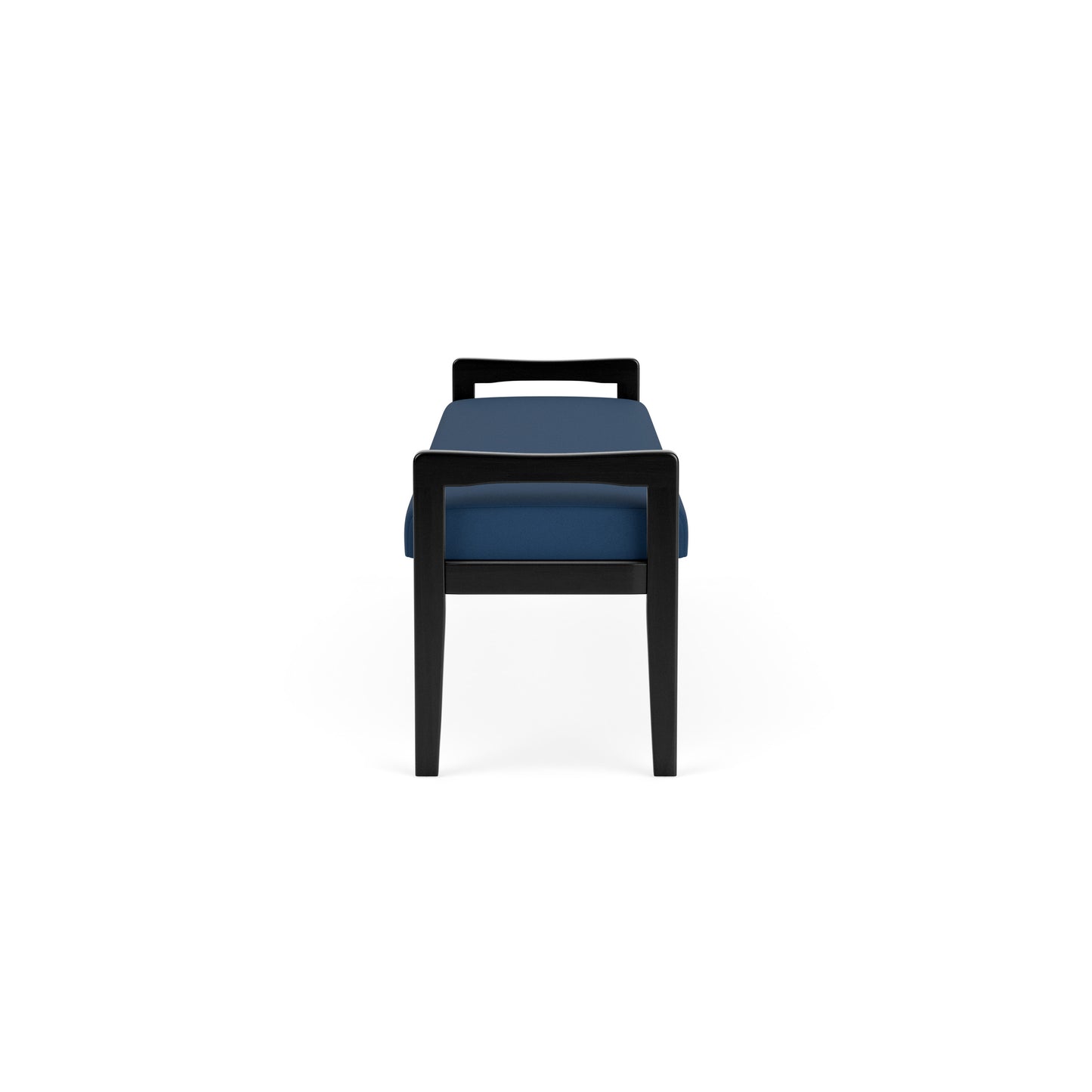 Weston Waiting Reception 3 Seat Bench Wood Frame