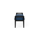 Weston Waiting Reception 3 Seat Bench Wood Frame