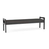 Weston Waiting Reception 3 Seat Bench Wood Frame