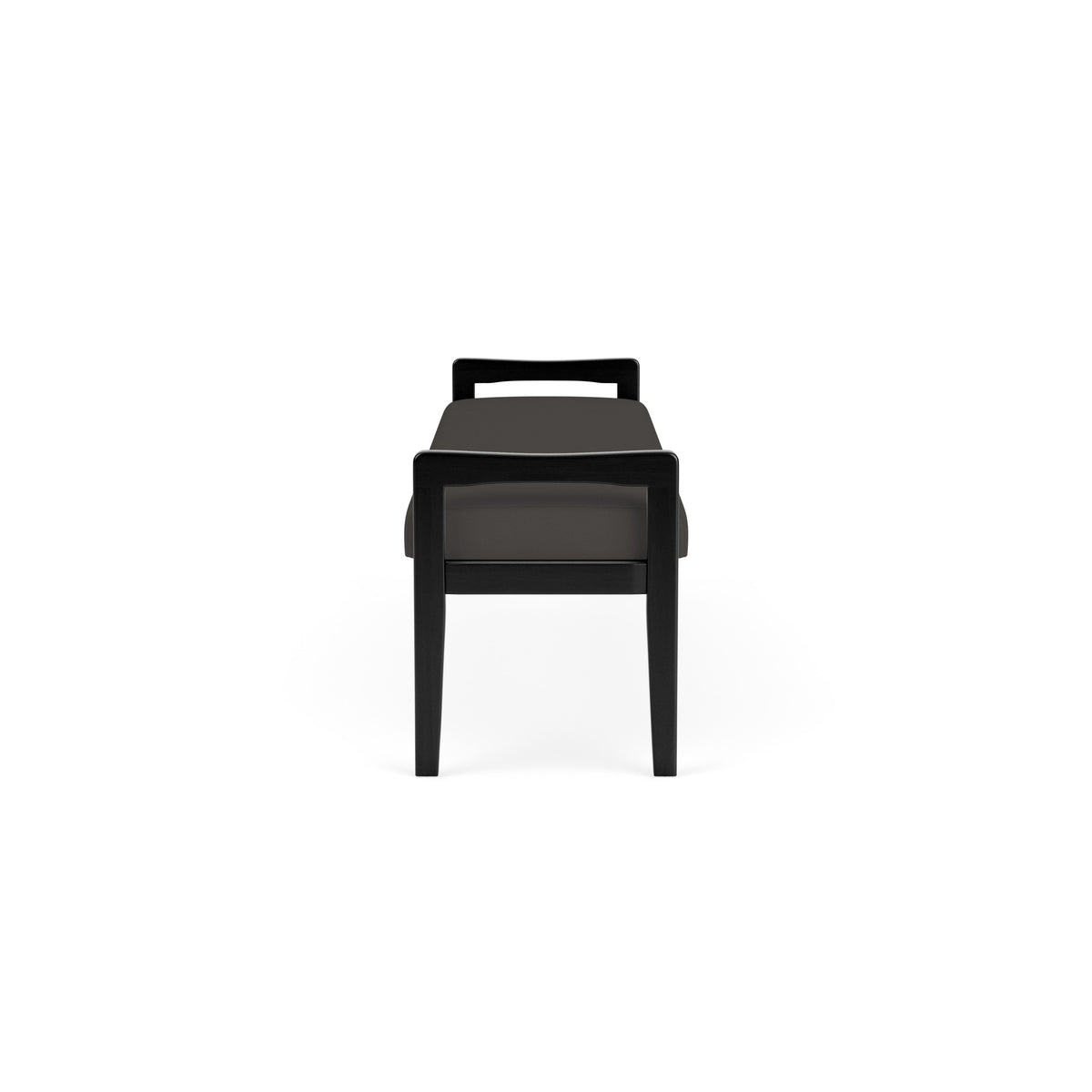 Weston Waiting Reception 3 Seat Bench Wood Frame