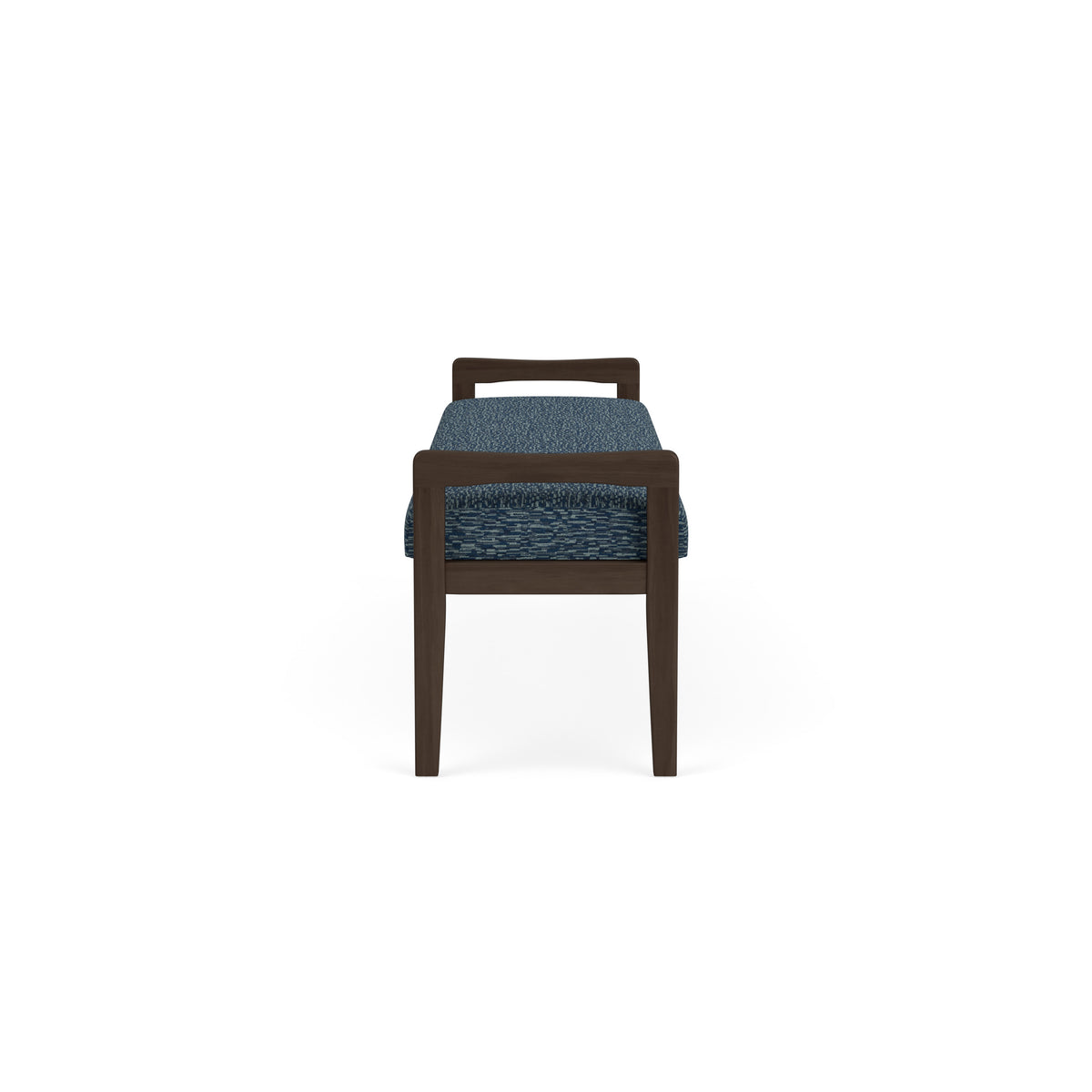 Weston Waiting Reception 3 Seat Bench Wood Frame