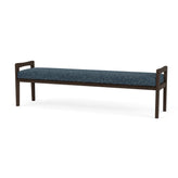 Weston Waiting Reception 3 Seat Bench Wood Frame