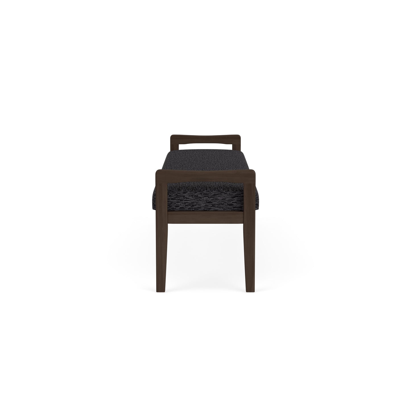Weston Waiting Reception 3 Seat Bench Wood Frame
