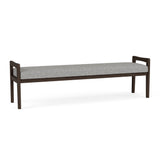Weston Waiting Reception 3 Seat Bench Wood Frame