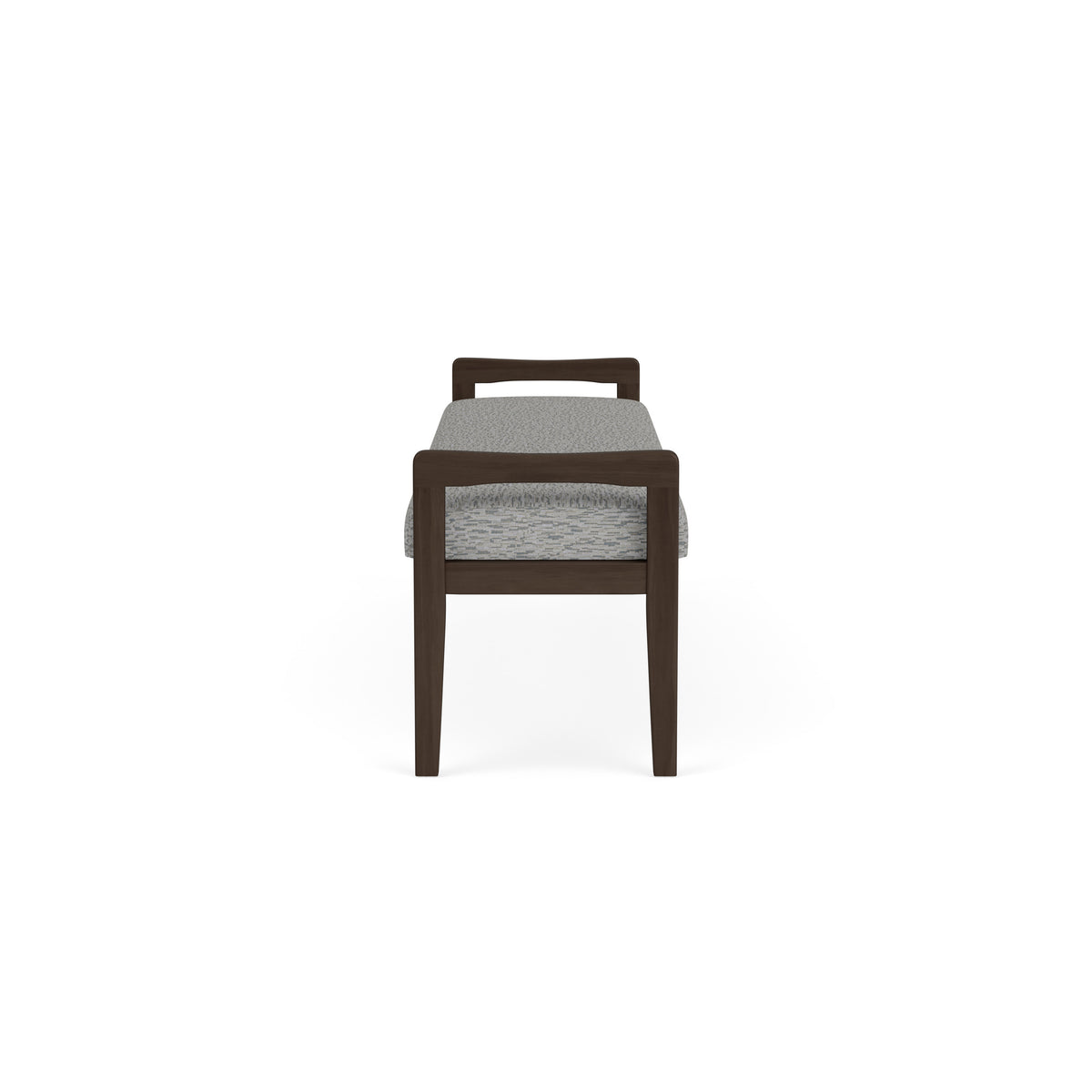 Weston Waiting Reception 3 Seat Bench Wood Frame