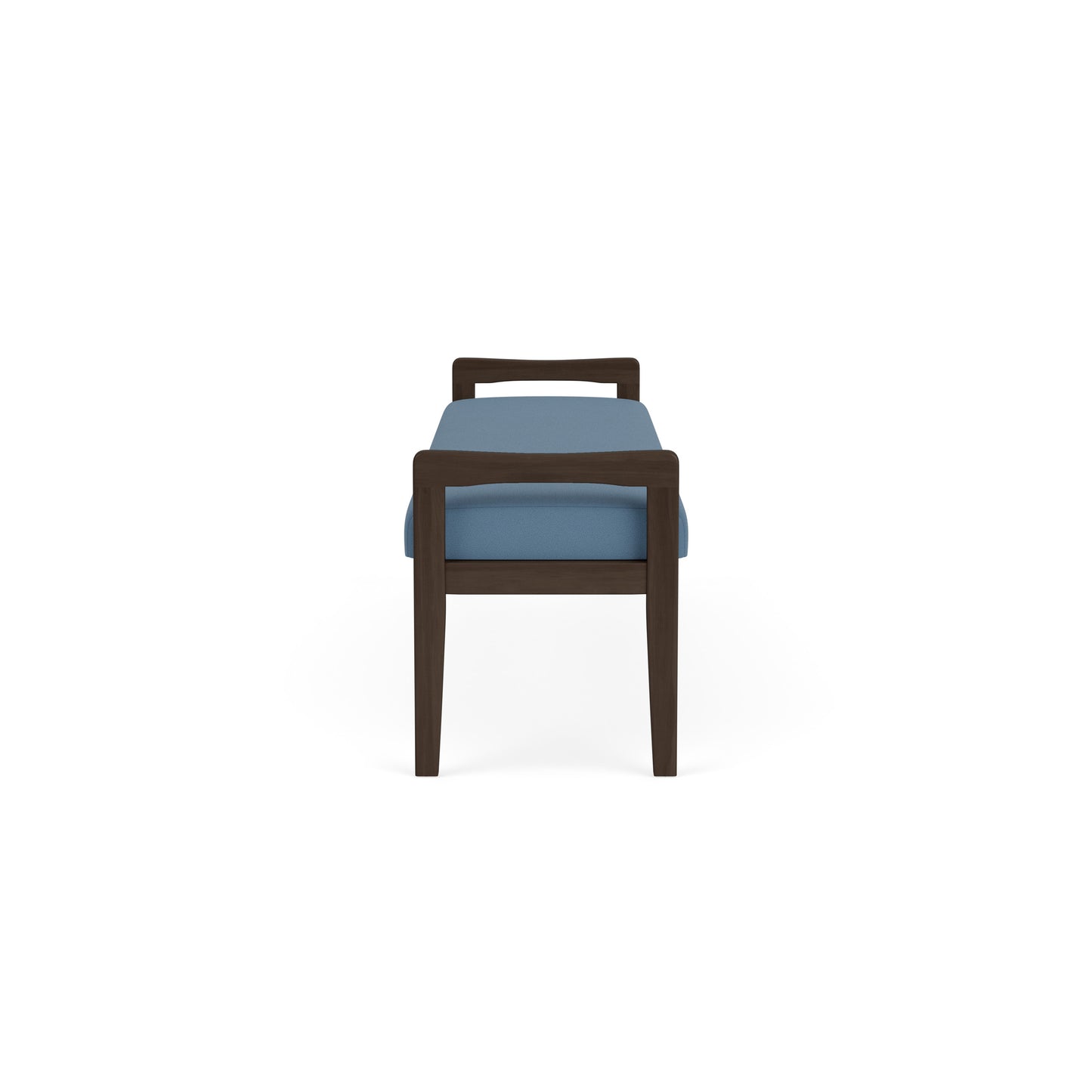 Weston Waiting Reception 3 Seat Bench Wood Frame