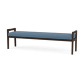 Weston Waiting Reception 3 Seat Bench Wood Frame
