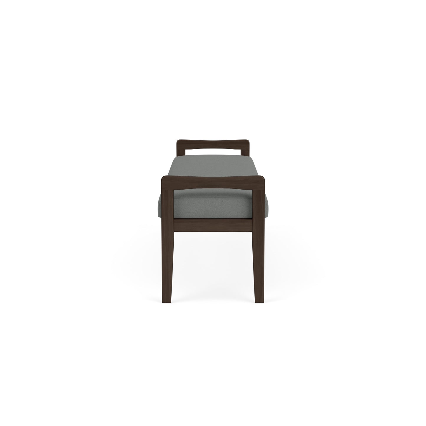Weston Waiting Reception 3 Seat Bench Wood Frame