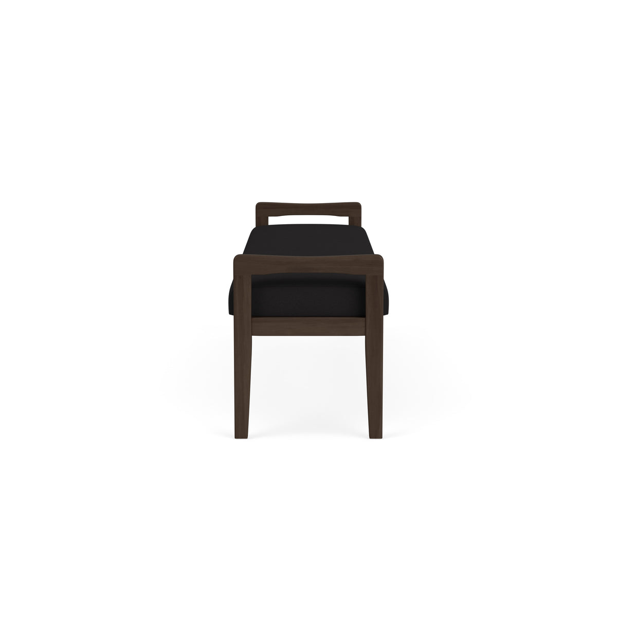 Weston Waiting Reception 3 Seat Bench Wood Frame