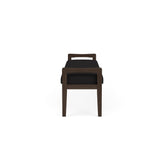 Weston Waiting Reception 3 Seat Bench Wood Frame