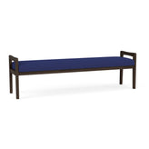 Weston Waiting Reception 3 Seat Bench Wood Frame