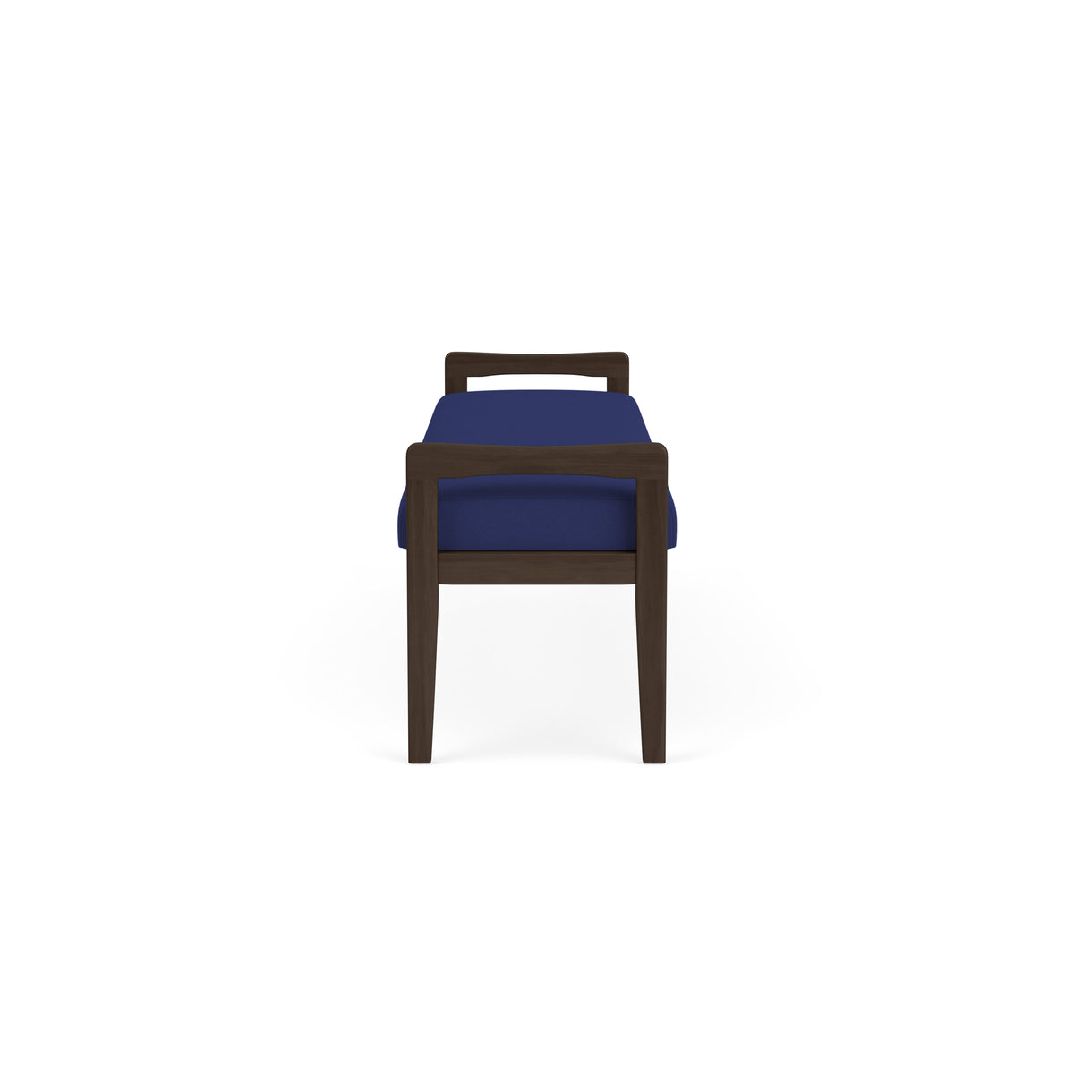 Weston Waiting Reception 3 Seat Bench Wood Frame