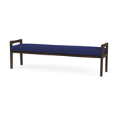 Weston Waiting Reception 3 Seat Bench Wood Frame