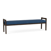 Weston Waiting Reception 3 Seat Bench Wood Frame