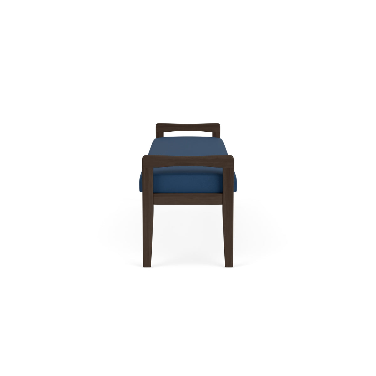 Weston Waiting Reception 3 Seat Bench Wood Frame