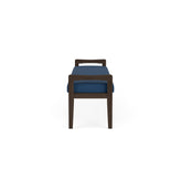 Weston Waiting Reception 3 Seat Bench Wood Frame
