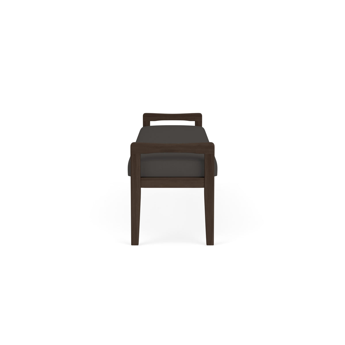 Weston Waiting Reception 3 Seat Bench Wood Frame