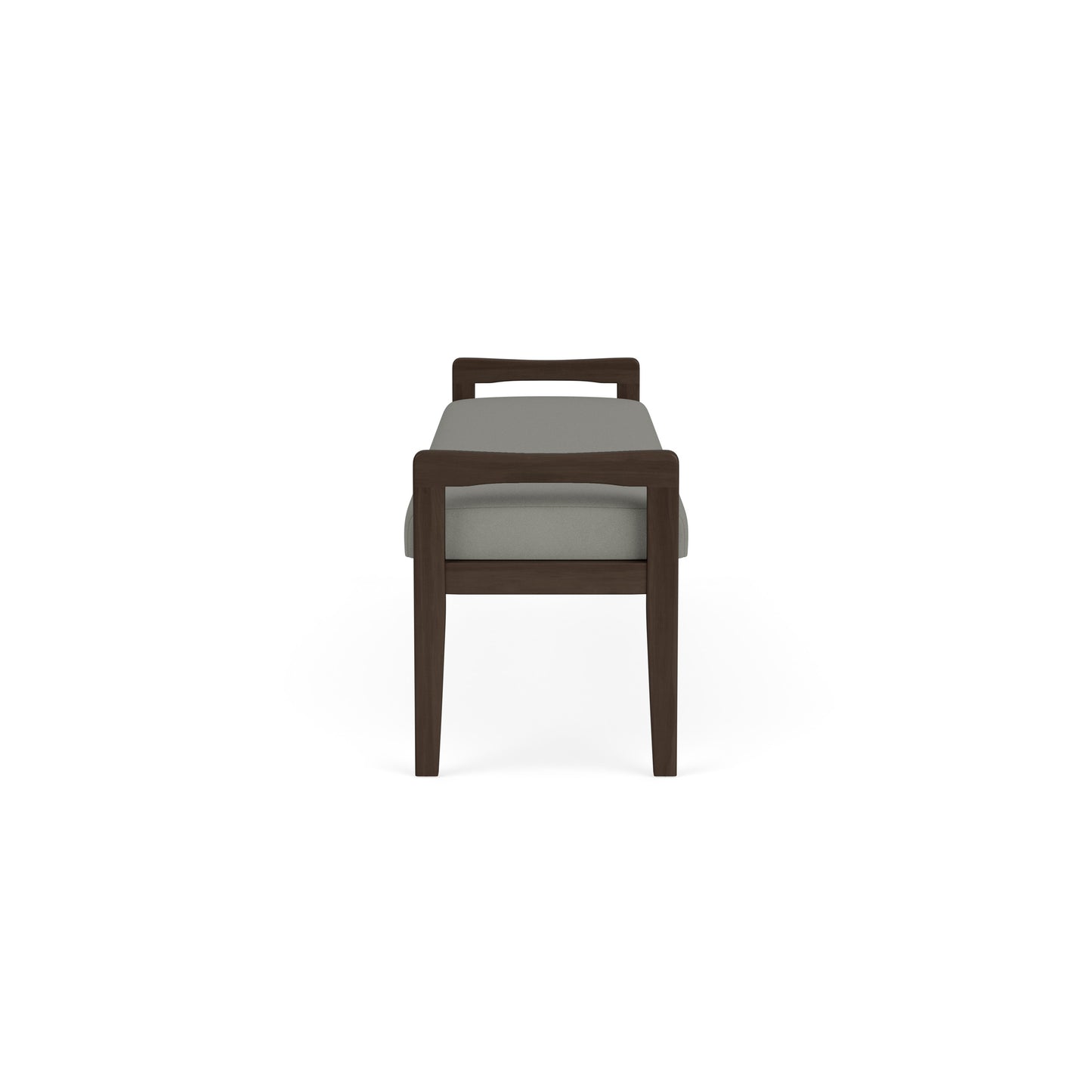 Weston Waiting Reception 3 Seat Bench Wood Frame
