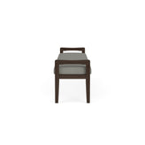 Weston Waiting Reception 3 Seat Bench Wood Frame