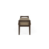 Weston Waiting Reception 3 Seat Bench Wood Frame