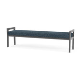Weston Waiting Reception 3 Seat Bench Wood Frame