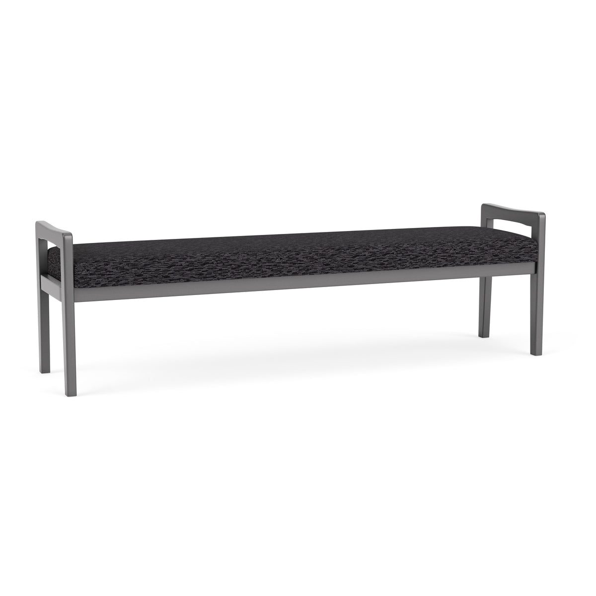 Weston Waiting Reception 3 Seat Bench Wood Frame