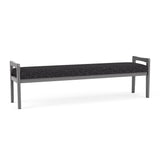 Weston Waiting Reception 3 Seat Bench Wood Frame
