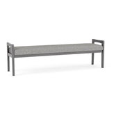 Weston Waiting Reception 3 Seat Bench Wood Frame