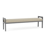 Weston Waiting Reception 3 Seat Bench Wood Frame
